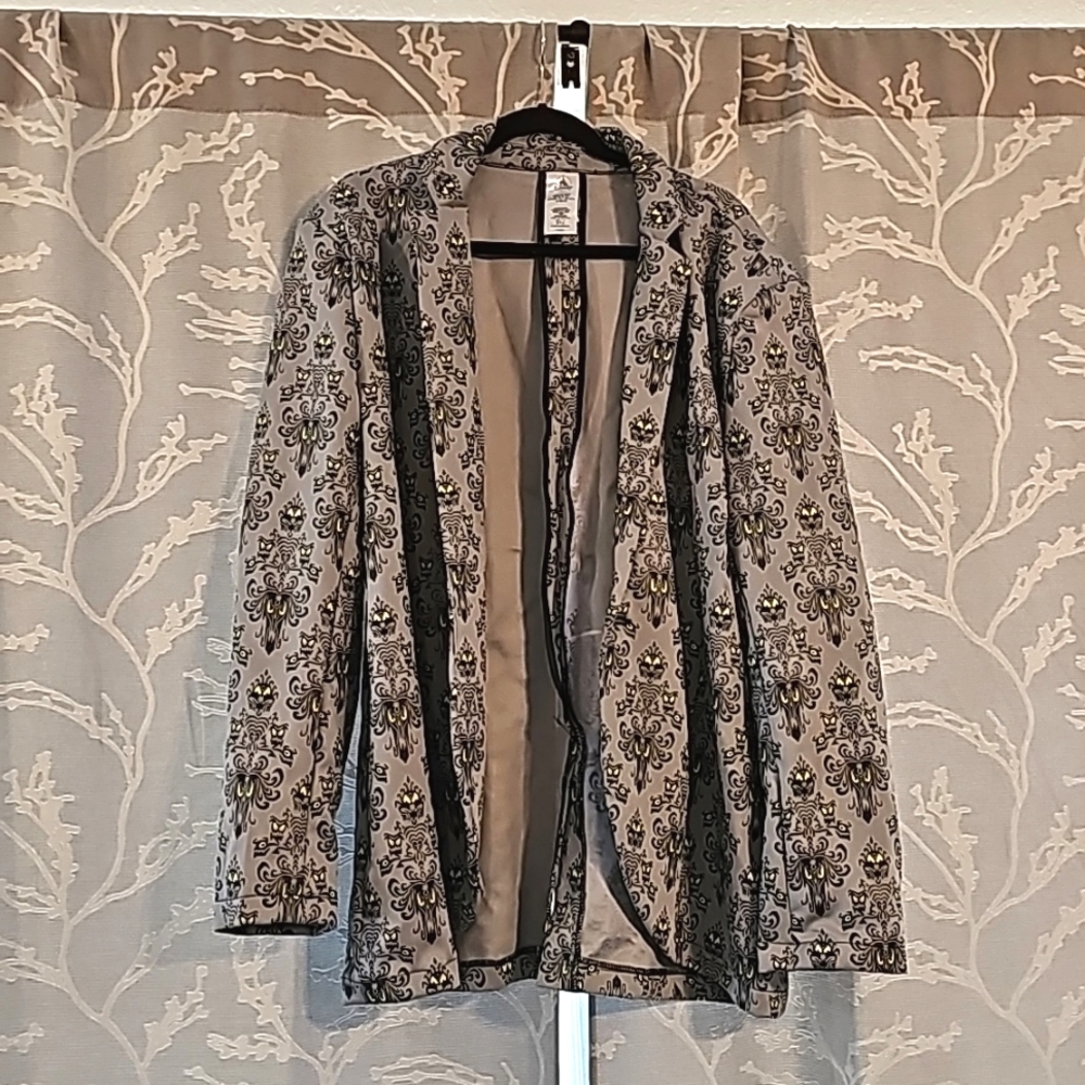 Disney NWT Haunted Mansion Size XL Mens Blazer